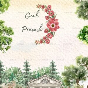 Royal House Theme Grah Pravesh Invitation Video in English