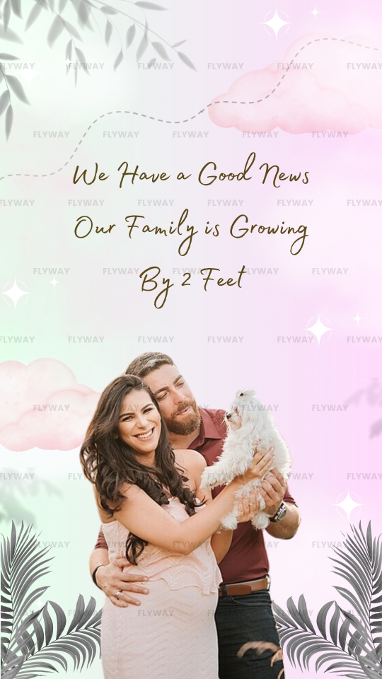 Baby Shower E-Invite with Unicorn, Flowers, Clouds, and Toys in Minimal Design