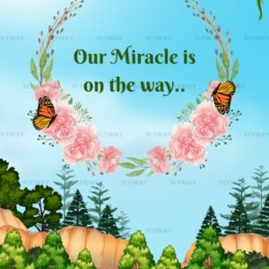 Peaceful Forest Baby Shower Video with Beautiful Lake and Nature Elements