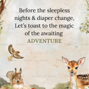 Seemant Vidhi Baby Shower Video with Cute Forest Creatures and Nature Theme