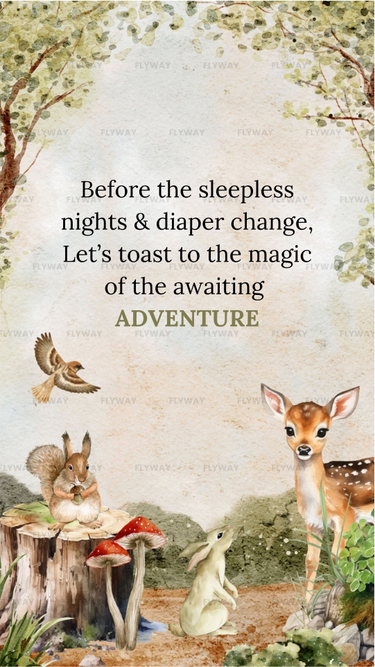 Seemant Vidhi Baby Shower Video with Cute Forest Creatures and Nature Theme