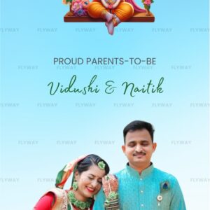 Seemant Vidhi Baby Shower Video with Krishna, Nature, and Traditional Elements