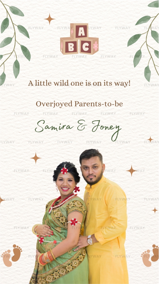 Seemant Vidhi Baby Shower Video with Candy Theme and Cartoon Forest Animals