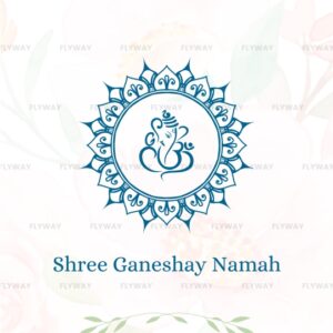 Ganesh floral start slide
